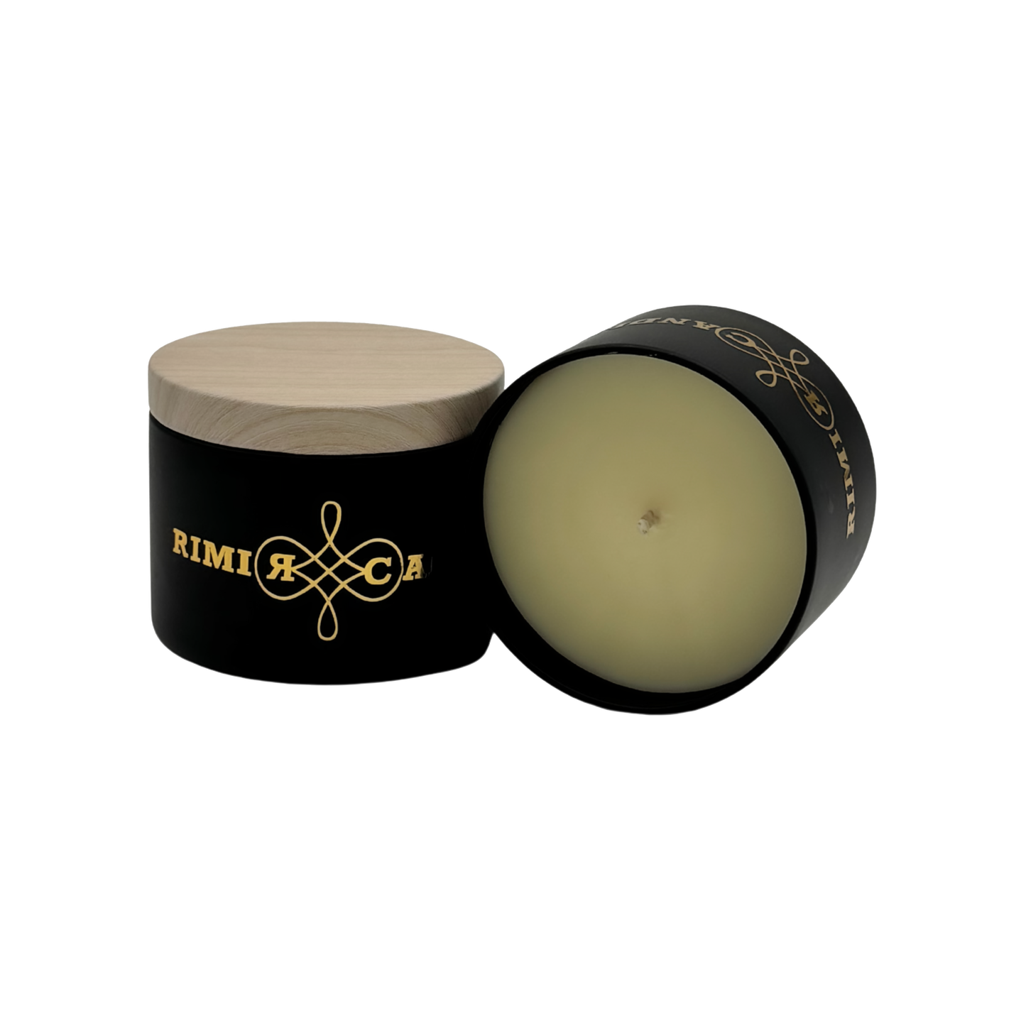 "Premium Duftkerze Drip Dust mit Natur-Elementen"