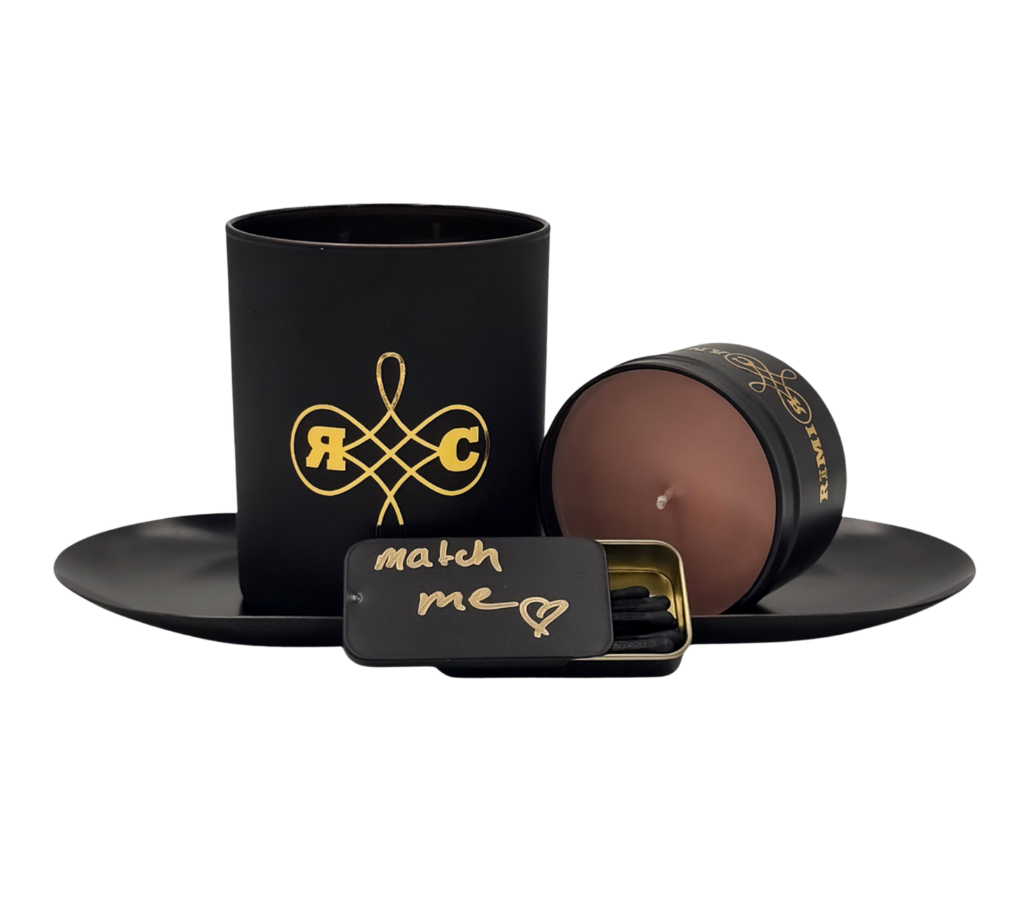 RIMI Candles Ginger Glow – Winterkerze mit warmen Gewürzen, Lebkuchen und Marzipan, urban-luxury Duft.