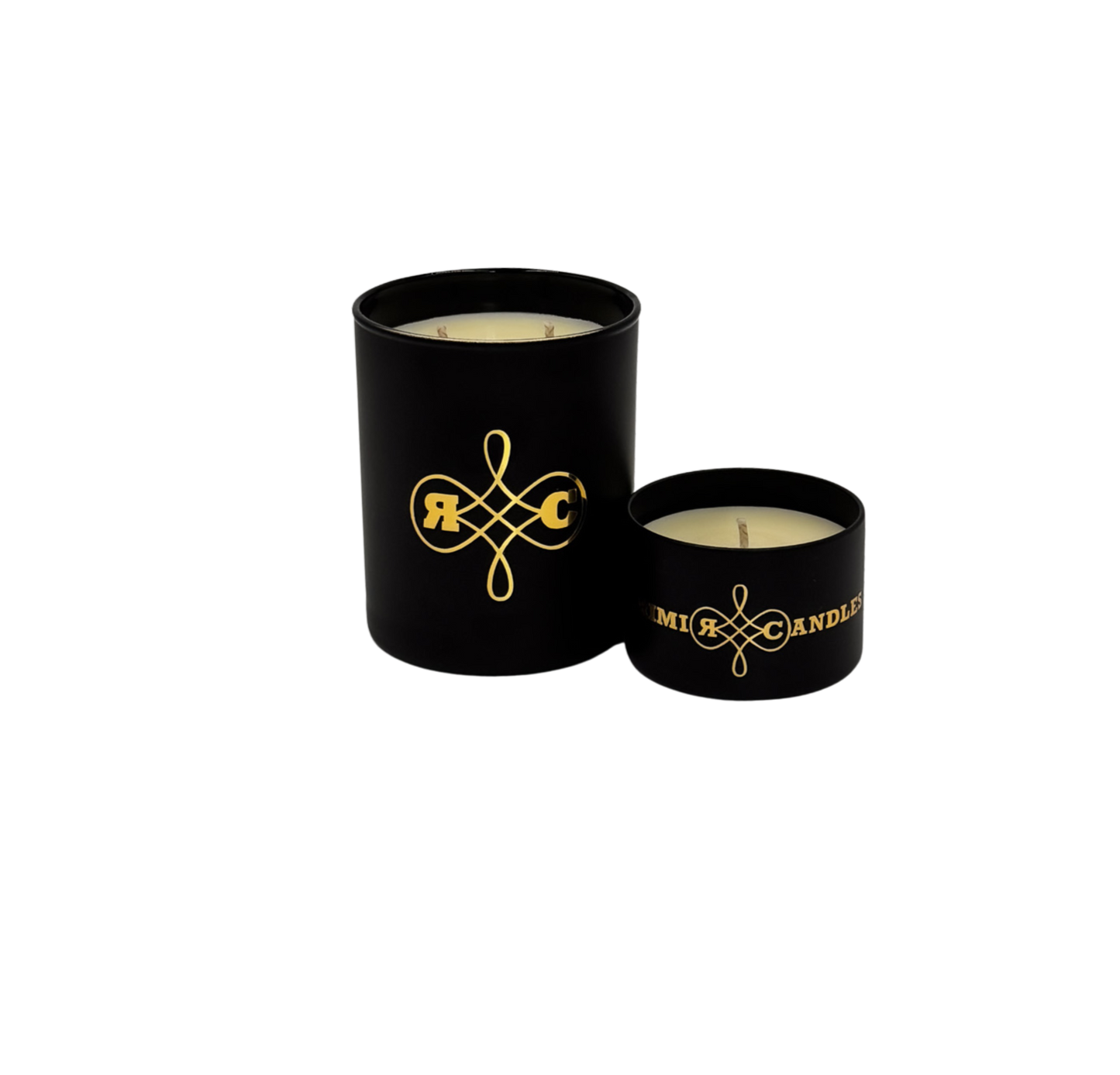 "Drip Dust erdige Duftkerze mit holzigem Duft aus Rapswachs"