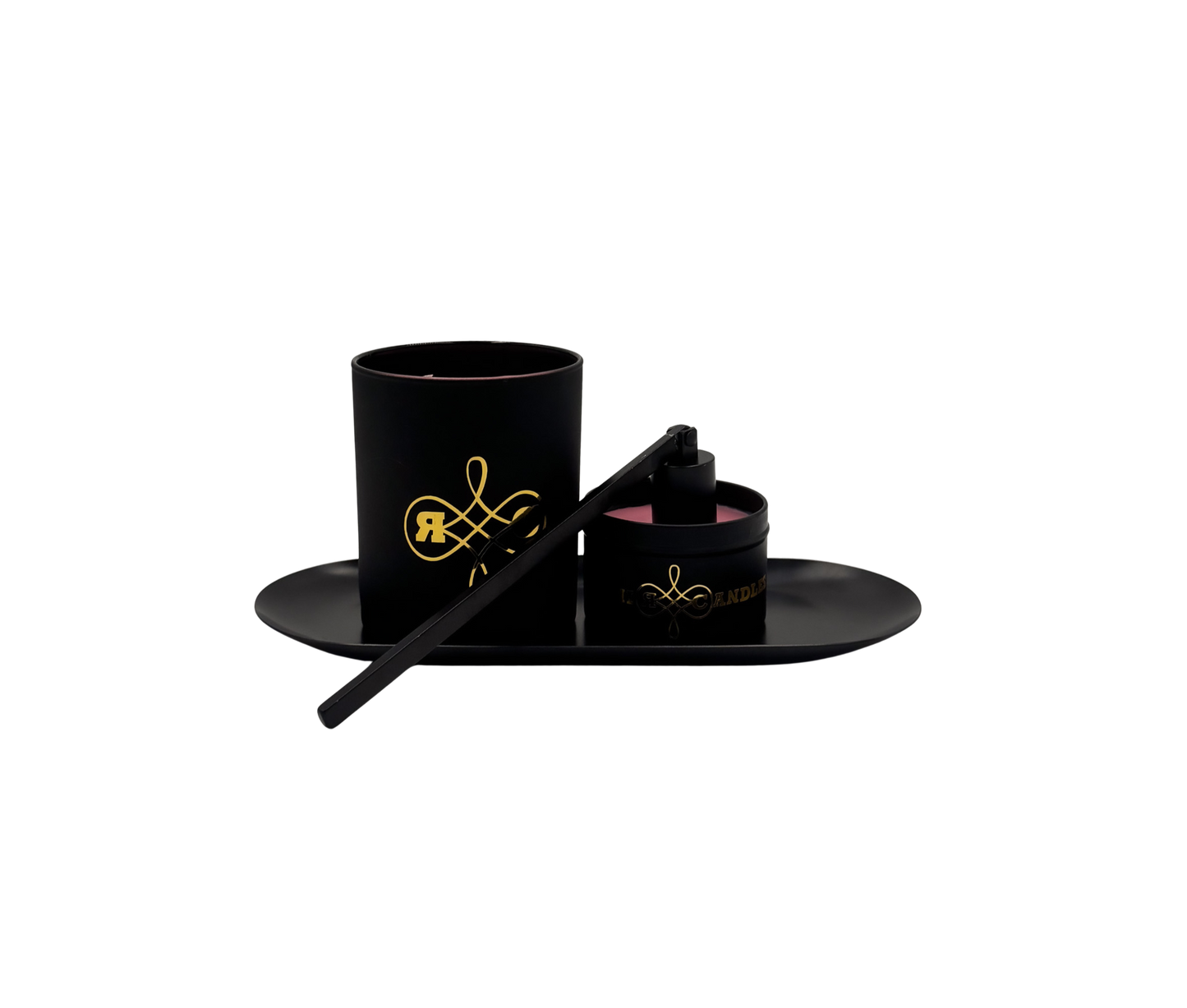 "Premium Dusked Obscura Kerze handgefertigt aus Rapswachs"