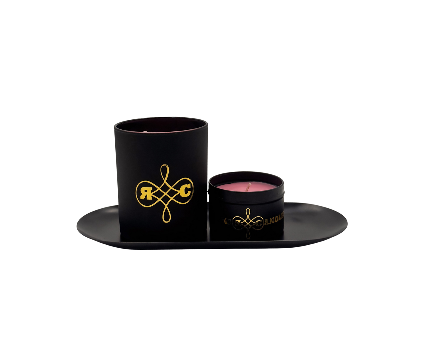 "Premium Dusked Obscura Kerze handgefertigt aus Rapswachs"