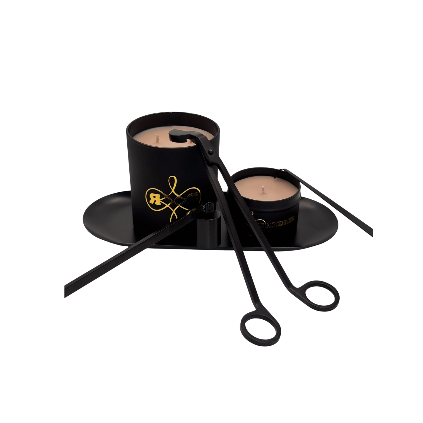 "Oud Code Luxus-Duftkerze mit orientalischem Oud Holz Duft"