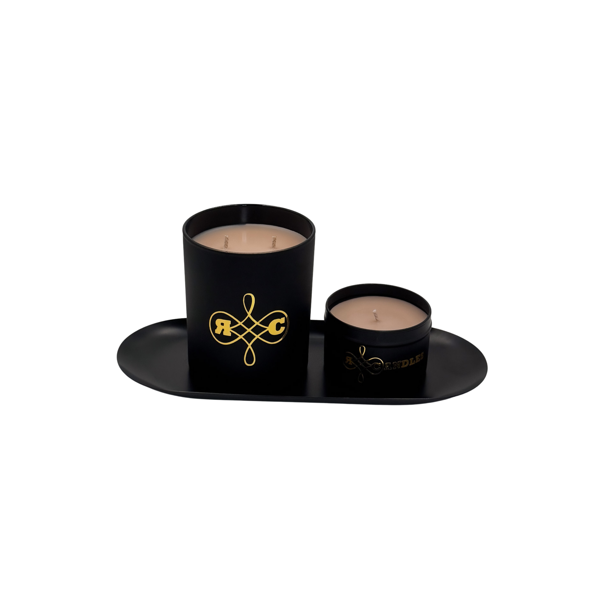 "Oud Code Luxus-Duftkerze mit orientalischem Oud Holz Duft"