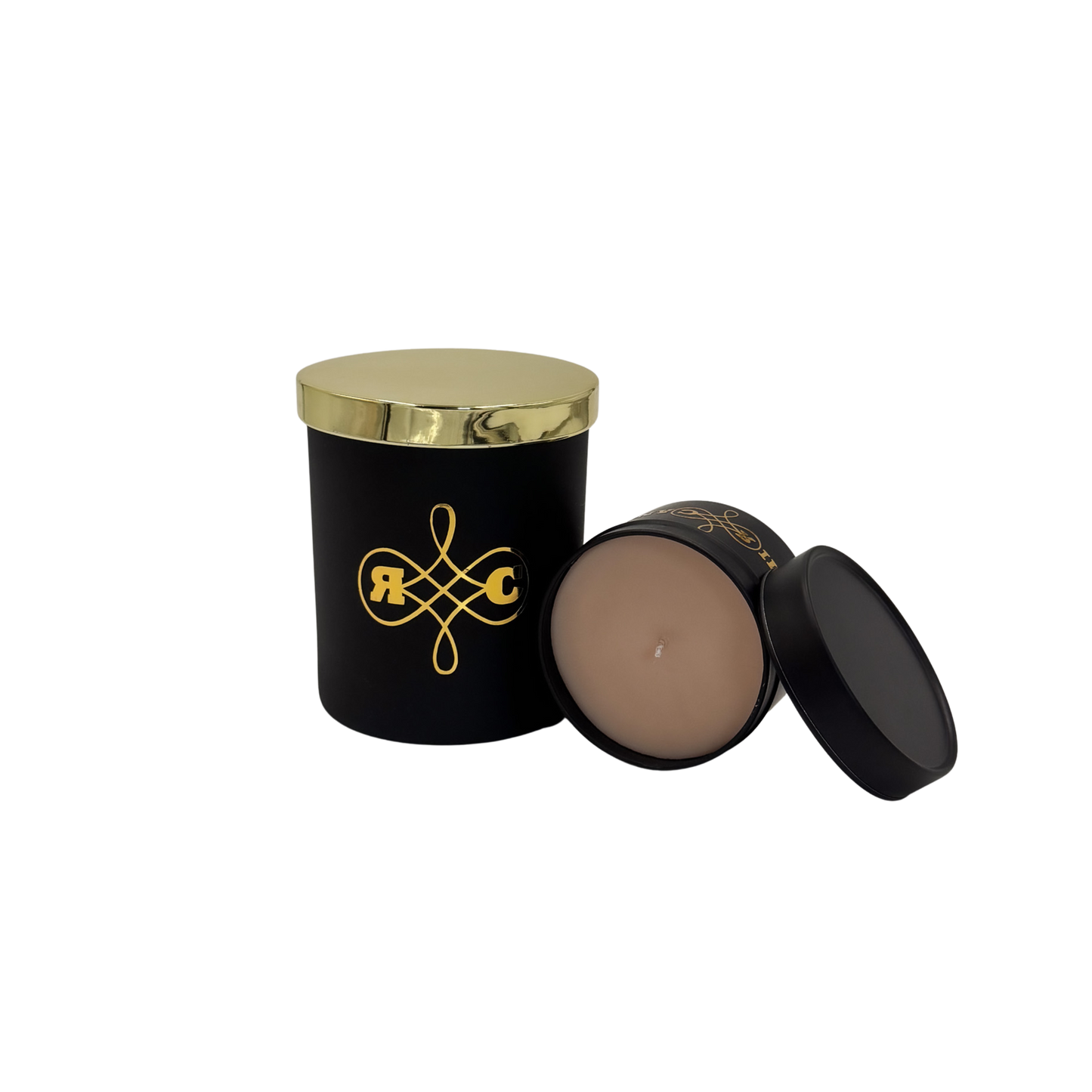 "Premium Oud Code Duftkerze aus nachhaltigem Rapswachs"