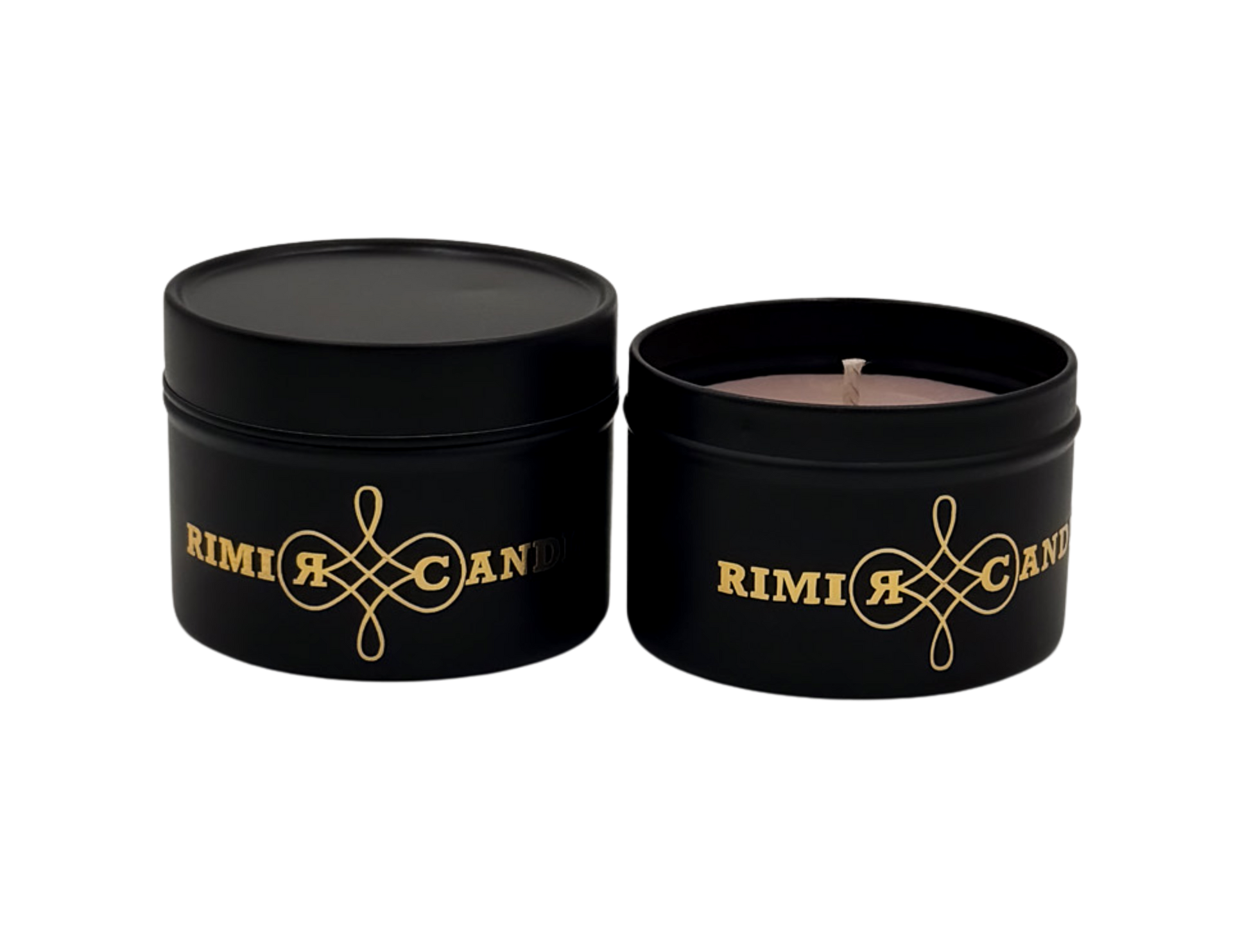 RIMI Candles – Cocoa Drift Winter-Herzstück: Kakao, Brownie und Minze in luxuriöser Dose.