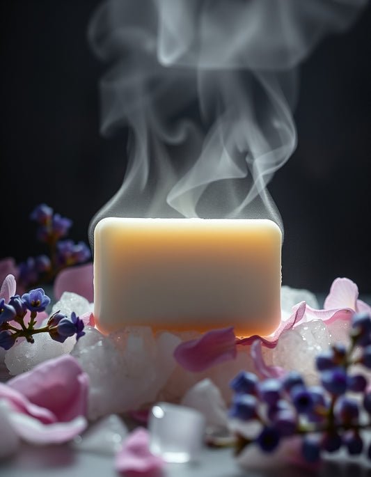 Handgemachte RIMI Kerze „so fresh and so mhhh“ aus natürlichem Rapswachs